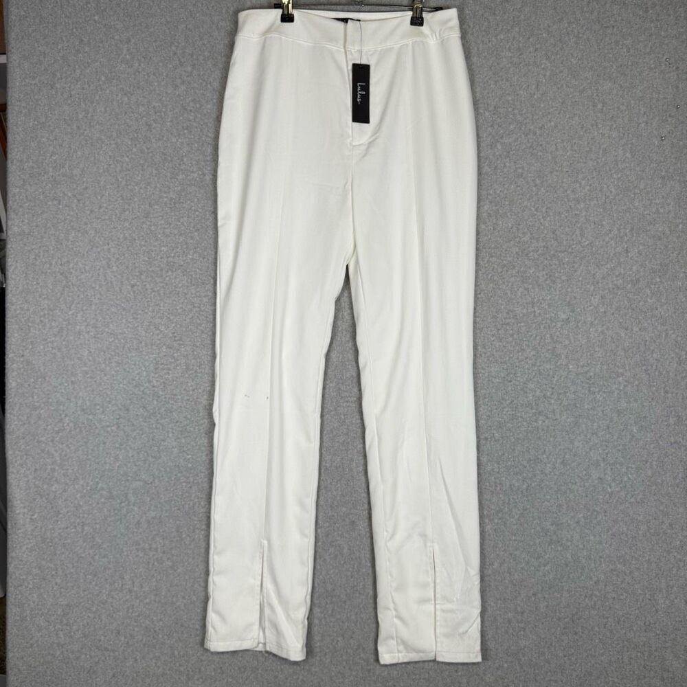 Brand New Lulu's Women's Size Large White Casual Ankle Pants